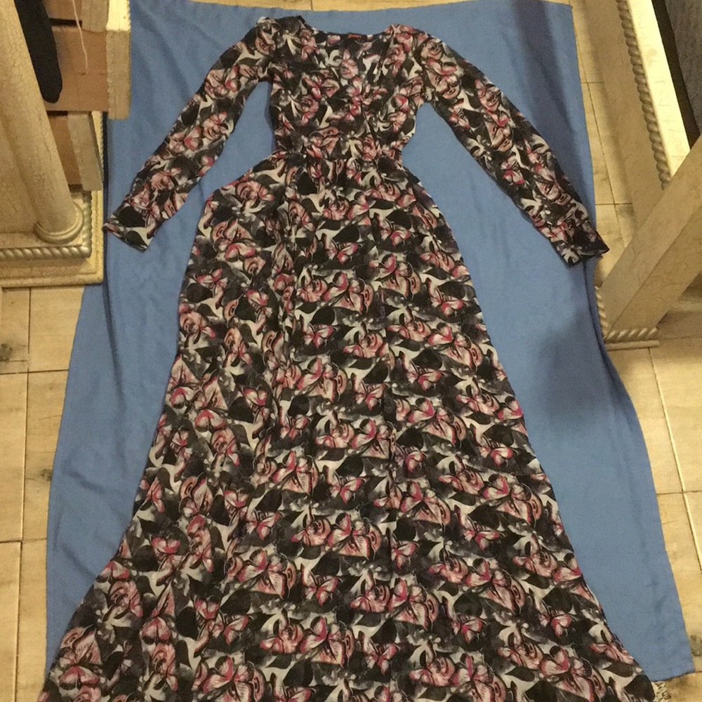 Floral maxi dress
